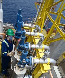 Vibration study on offshore platform