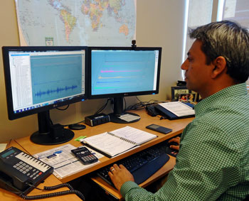 Remote Vibration Analysis and Condition Based Monitoring (CBM) Wood Analyst at Work